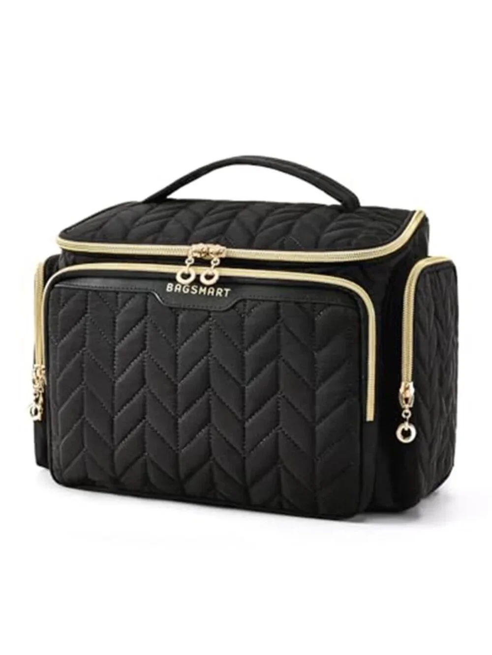 Travel Toiletry Bag, Large Wide-open Travel Bag for Toiletries, Makeup Cosmetic